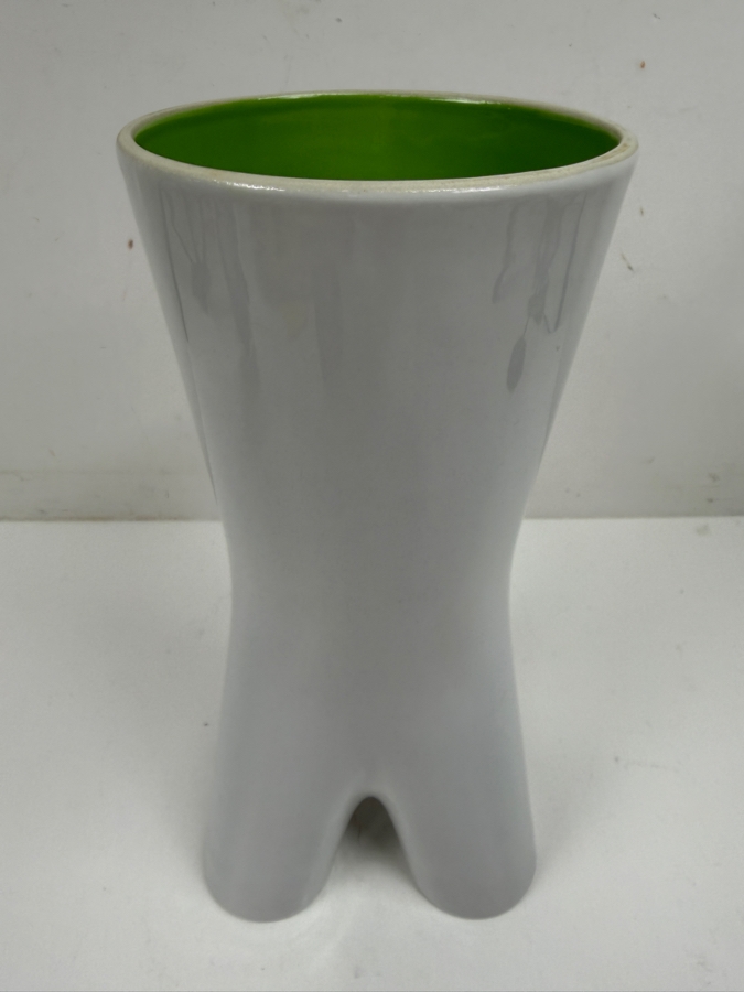 White Porcelain Sagaform Multifunctional Vase/Candleholder Designed By Jon Eliasson 10'H
 [Photo 5]