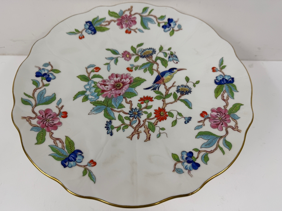 Aynsley Pembroke Fine English Bone China Cake Stand And Server 10'W x 4.5'H [Photo 3]