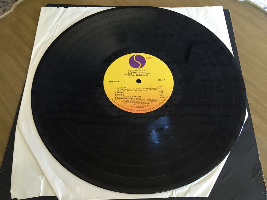 Talking Heads ‎- Fear Of Music - Sire ‎- SRK 6076 [Photo 3]