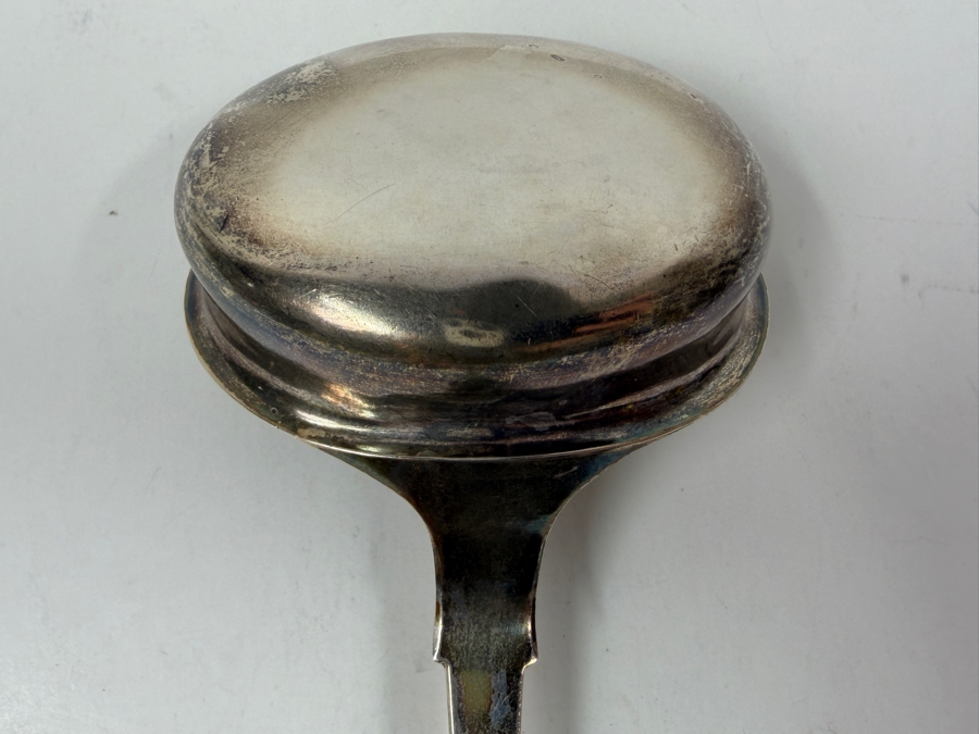 Hallmarked Russian Silver 84 (87.5% Silver) Ladle 15.25'L 283.1g Silver Melt Value $713 [Photo 4]