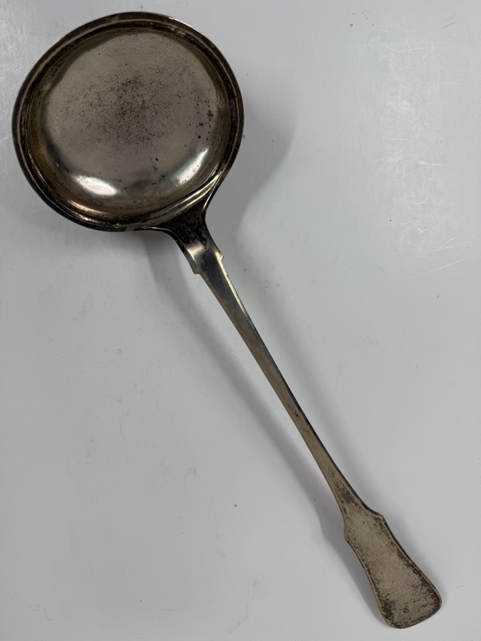 Hallmarked Russian Silver 84 (87.5% Silver) Ladle 15.25'L 283.1g Silver Melt Value $713 [Photo 5]