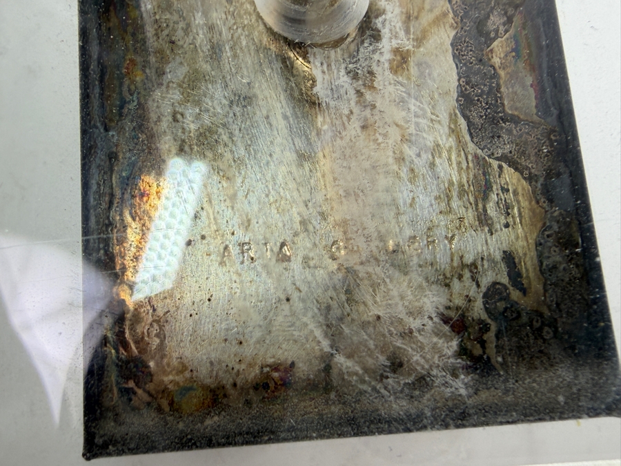 Limited Edition Daum Judaica Mezuzah Designed By Israeli Artist Yaacov Agam Made in Israel 5'H [Photo 6]