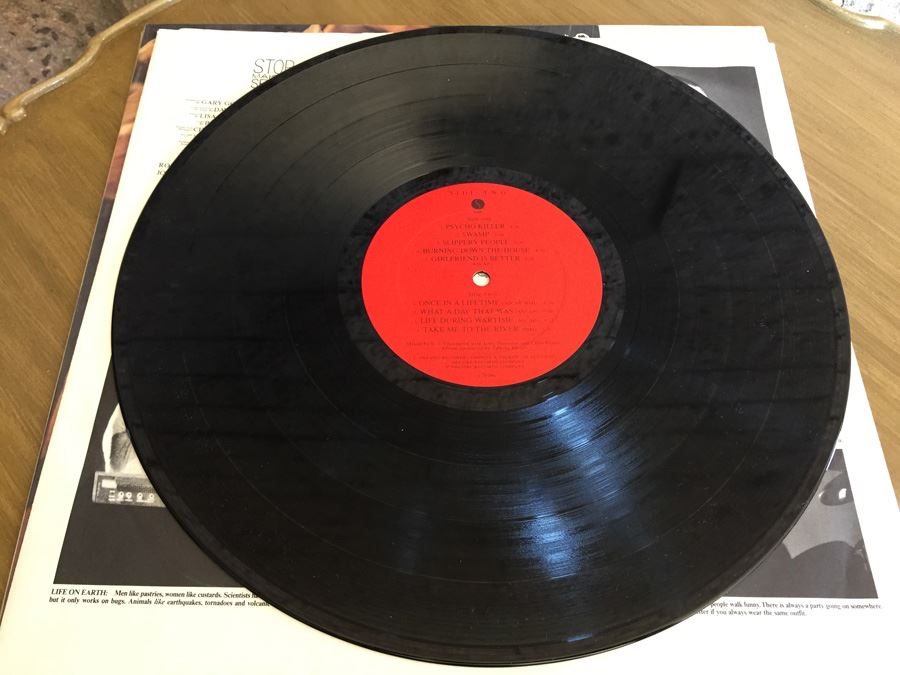 Talking Heads ‎- Stop Making Sense - Sire ‎- 1-25186 [Photo 7]