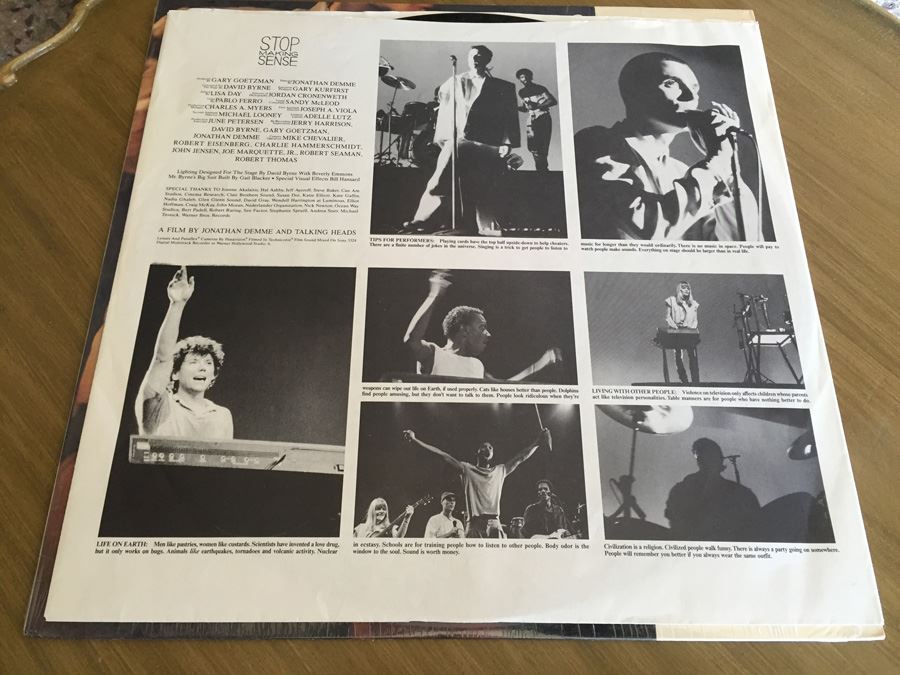 Talking Heads ‎- Stop Making Sense - Sire ‎- 1-25186 [Photo 3]