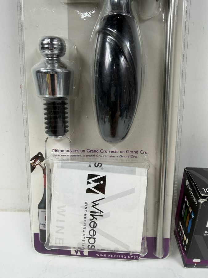 Wikeeps Essential Kit - Professional-Grade Wine Pouring And Preservation System  [Photo 2]
