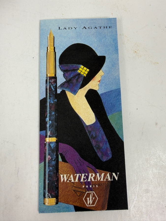 Waterman Lady Agathe Fountain Pen With Solid 18K Gold Nib [Photo 9]