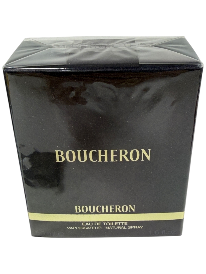 Boucheron Eau De Toilette Vaporisateur Natural Spray For Men 50 Ml 1.6 Fl Oz Sealed In Box