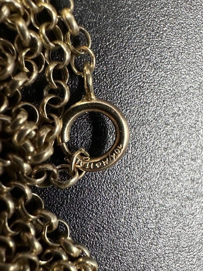 18' 10K Gold Chain .8g [Photo 4]