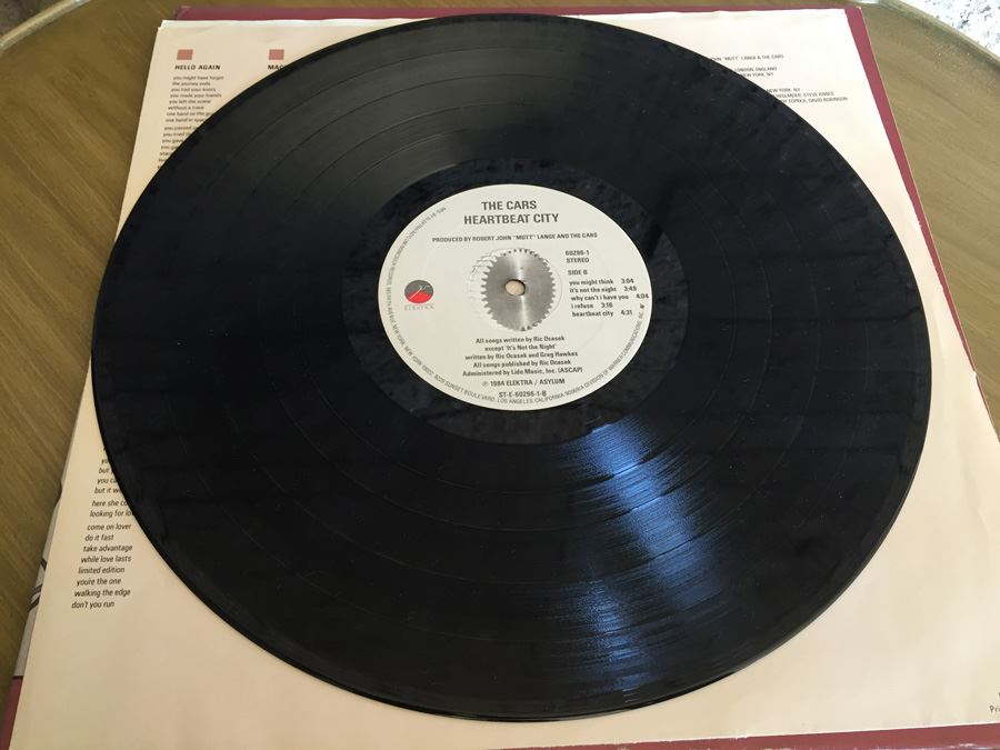 Cars, The ‎- Heartbeat City - Elektra ‎- 60296-1 [Photo 9]