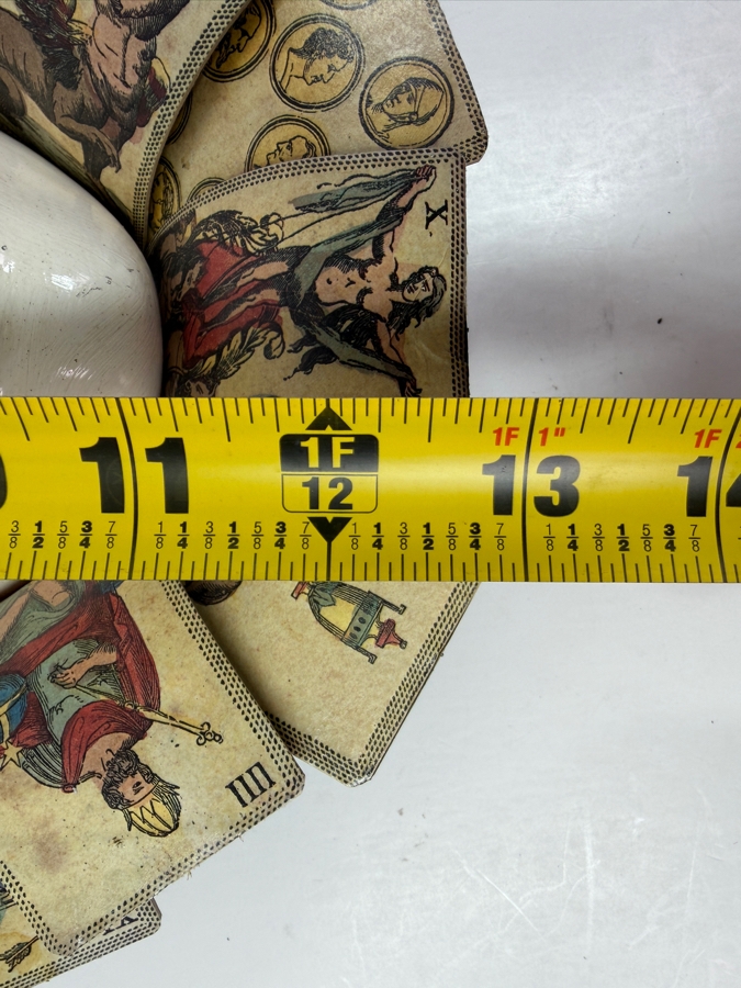 Venetian Jolly Donna Tarot Mask Handcrafted By Doris Urtro Made In Venice 13'W x 13'H [Photo 8]