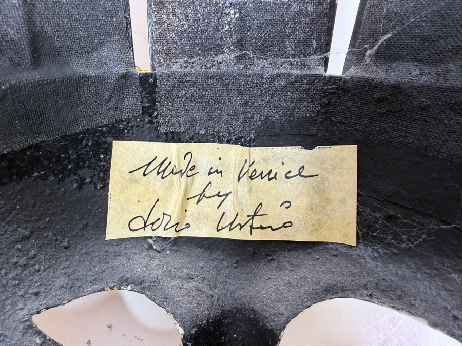 Venetian Jolly Donna Tarot Mask Handcrafted By Doris Urtro Made In Venice 13'W x 13'H [Photo 6]