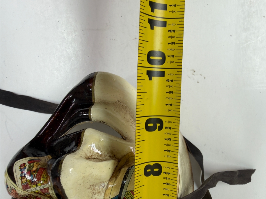 Venetian Jester Music Mask With Playing Cards And Bells 16'W X 10'H [Photo 7]