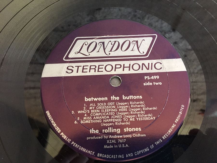 Rolling Stones, The ‎- Between The Buttons - London Records ‎- PS 499 [Photo 6]