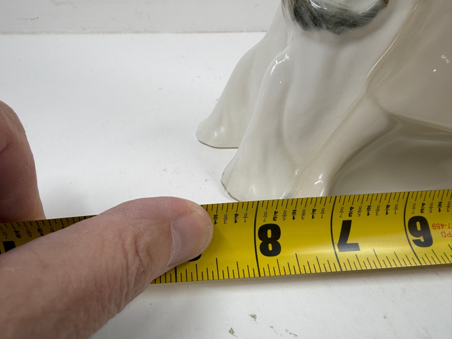 Vintage Royal Doulton Reflections Promenade Porcelain Figurine By Adrian Hughes 1985 Hand Painted Art Deco Style 8'W X 13'H [Photo 6]