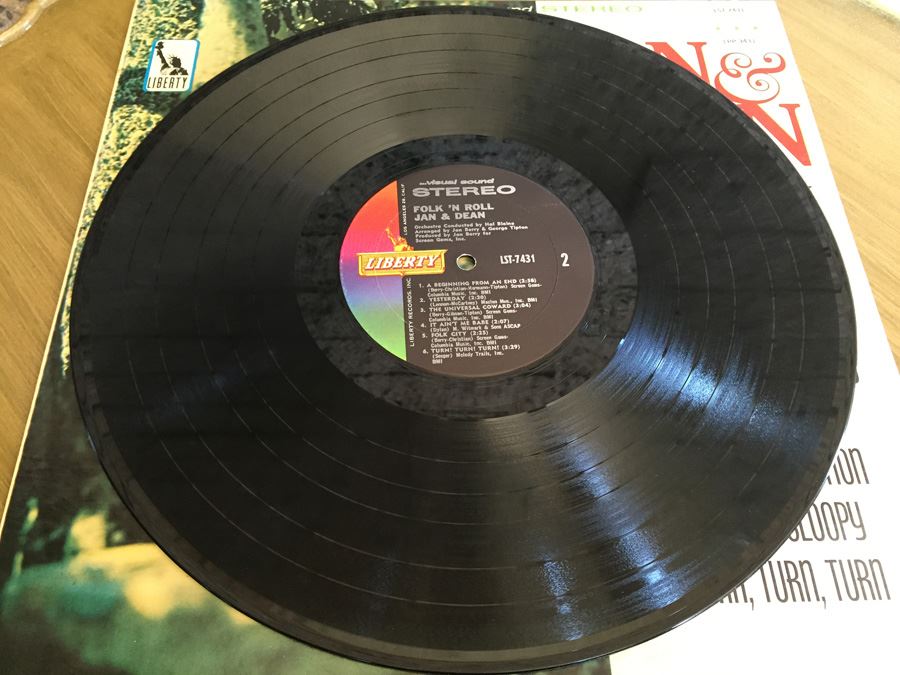 Jan & Dean ‎- Folk 'N Roll - Liberty ‎- LST-7431 [Photo 5]