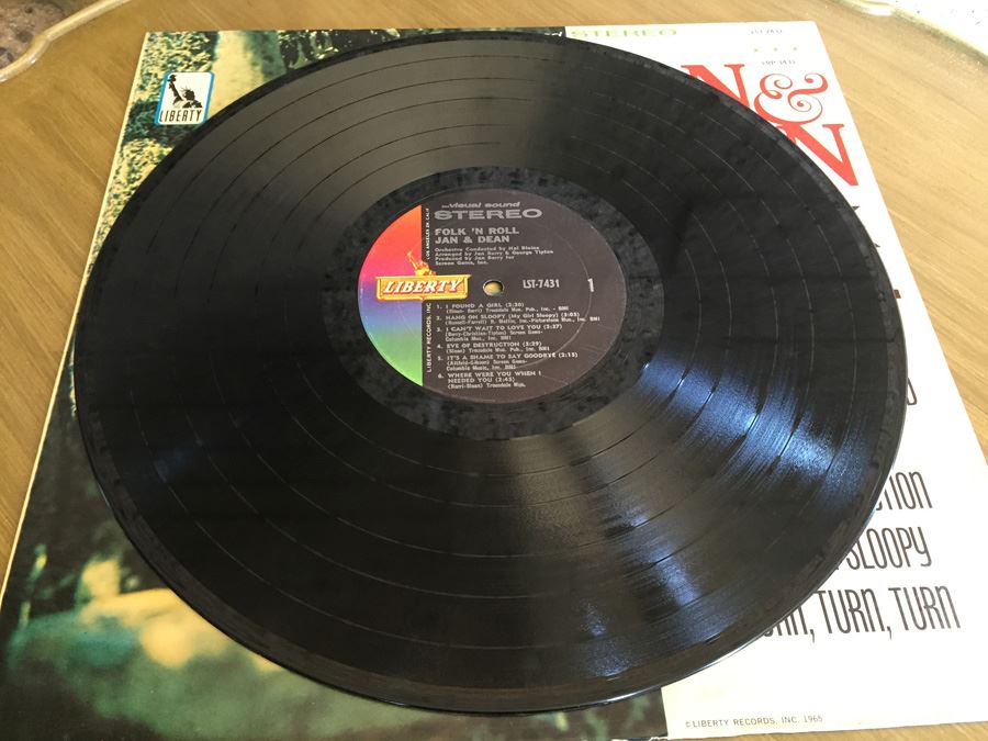 Jan & Dean ‎- Folk 'N Roll - Liberty ‎- LST-7431 [Photo 3]
