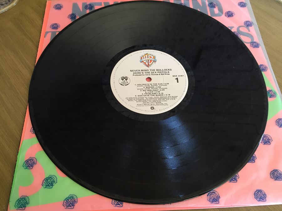 Sex Pistols ‎- Never Mind The Bollocks Here's The Sex Pistols - Warner Bros. Records ‎- BSK 3147 [Photo 3]
