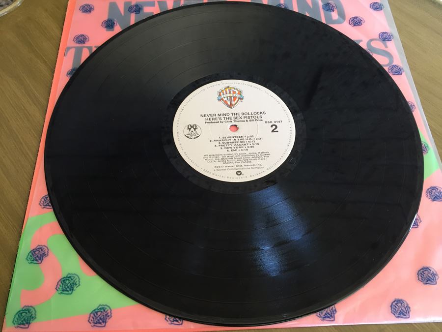 Sex Pistols ‎- Never Mind The Bollocks Here's The Sex Pistols - Warner Bros. Records ‎- BSK 3147 [Photo 5]