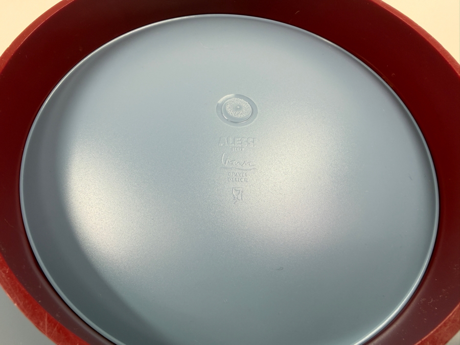 Alessi Momento Serving Bowl With Spoons Designed By Michael Graves 15.5'W X 5'H [Photo 6]