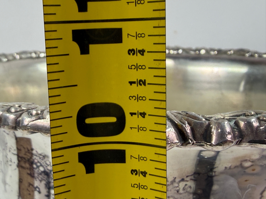 Vintage Sheridan Silver Co. Hollywood Regency Silver Plated Champagne Ice Bucket 10'H [Photo 6]