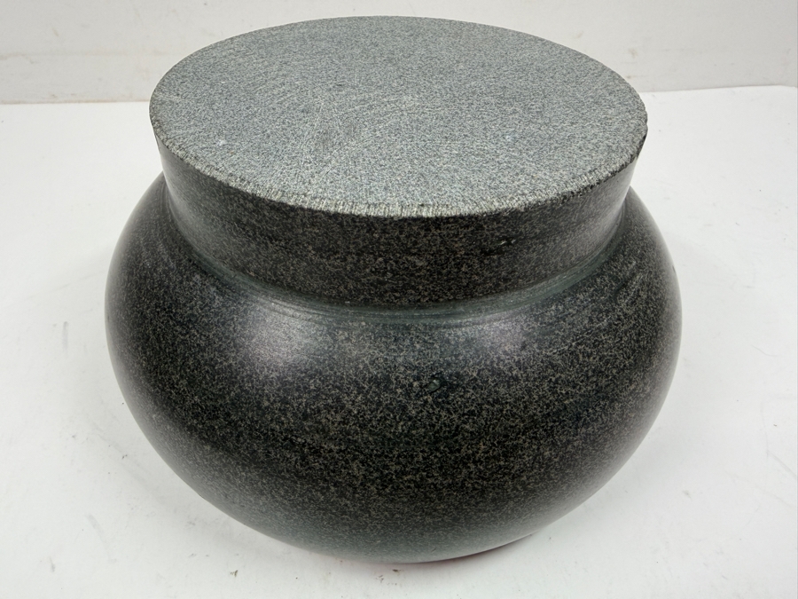 Extra Large Granite Stone Pestle And Mortar Set For Making Pesto And Guacamole 8'W [Photo 4]