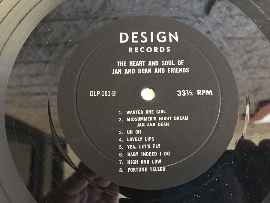 Jan & Dean ‎- The Heart & Soul Of Jan & Dean And Friends - Design Records - DLP-181 [Photo 6]