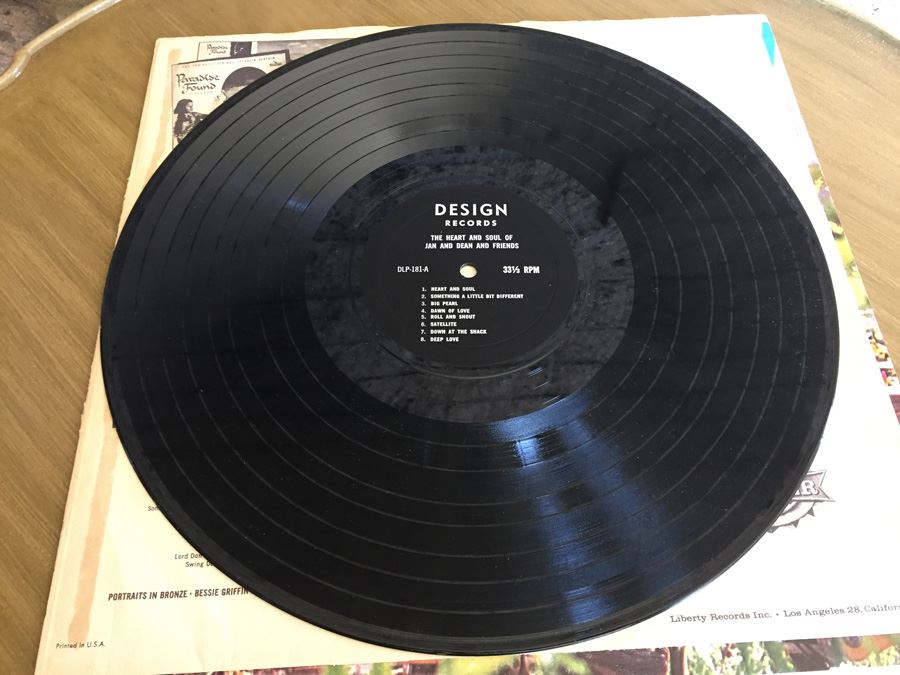 Jan & Dean ‎- The Heart & Soul Of Jan & Dean And Friends - Design Records - DLP-181 [Photo 3]