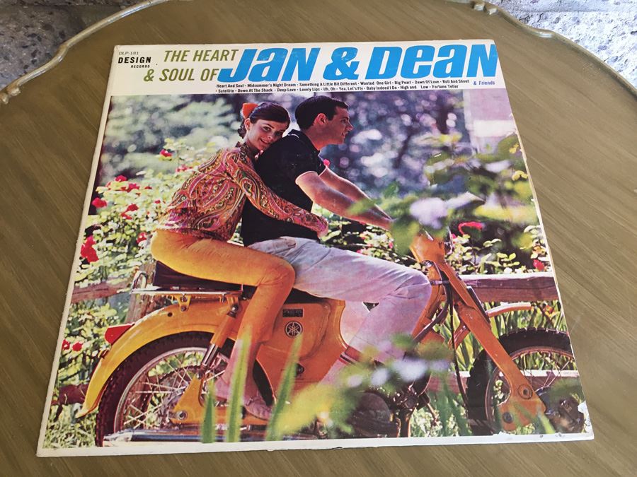 Jan & Dean ‎- The Heart & Soul Of Jan & Dean And Friends - Design Records - DLP-181