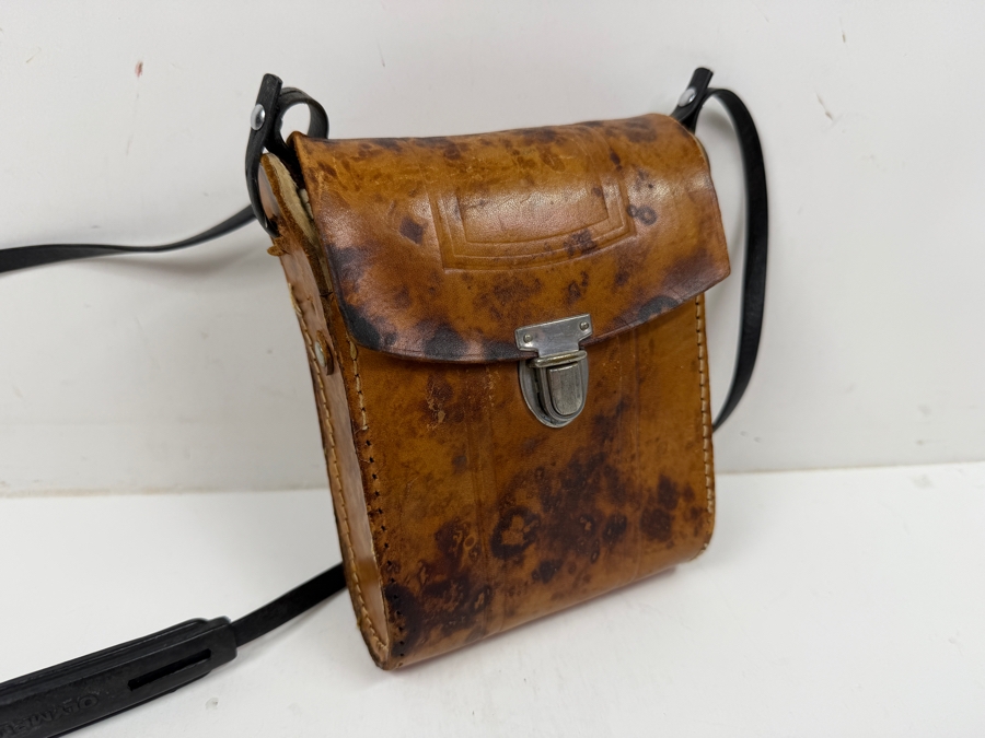 Vintage Steiheil Munchen 6x30 Binoculars With Leather Case [Photo 6]