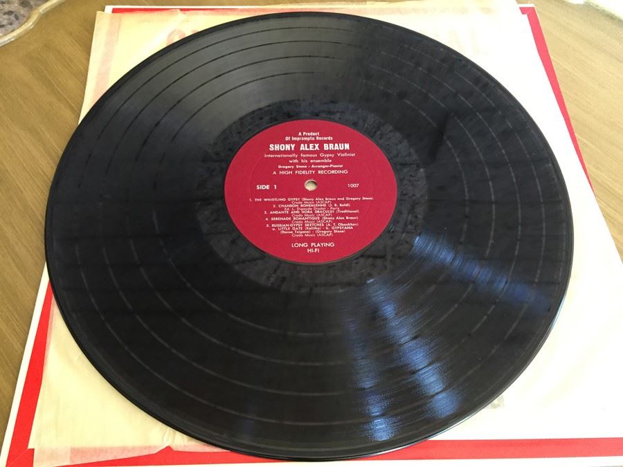 Shony Alex Braun - Gypsy Festival - Impromptu Records ‎– 1007-1008 - SIGNED [Photo 4]