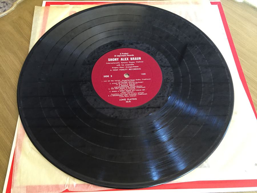 Shony Alex Braun - Gypsy Festival - Impromptu Records ‎– 1007-1008 - SIGNED [Photo 6]