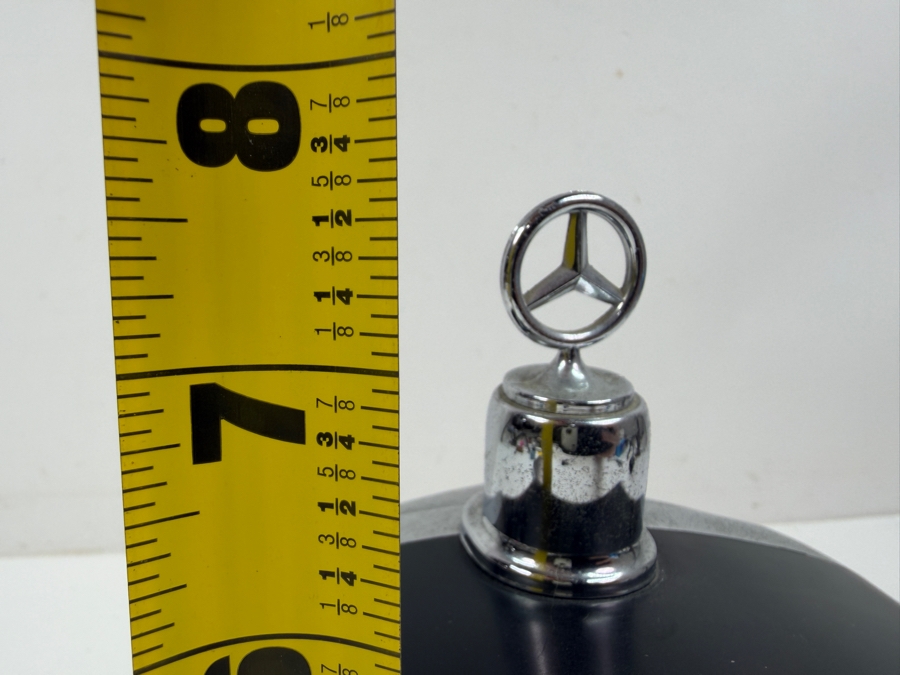 Vintage Mercedes-Benz Radiator Grill Decanter With Built-In Music Box 5.5'W X 7'H [Photo 7]