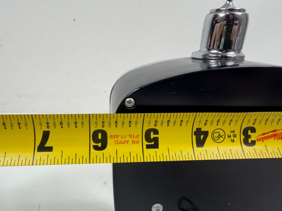 Vintage Mercedes-Benz Radiator Grill Decanter With Built-In Music Box 5.5'W X 7'H [Photo 6]