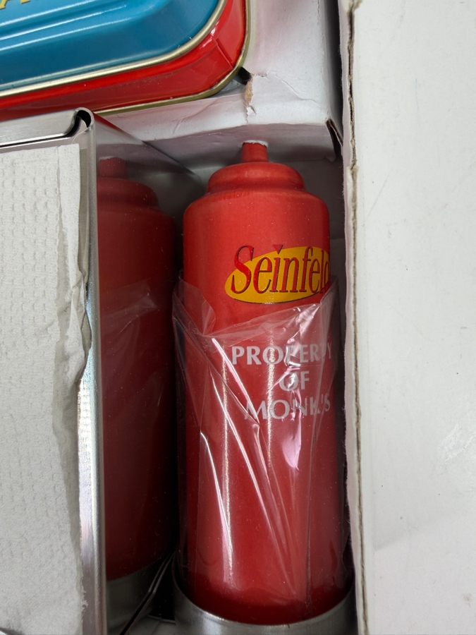Seinfeld Themed Playing Cards With Condiment Bottles And Napkin Holder [Photo 2]