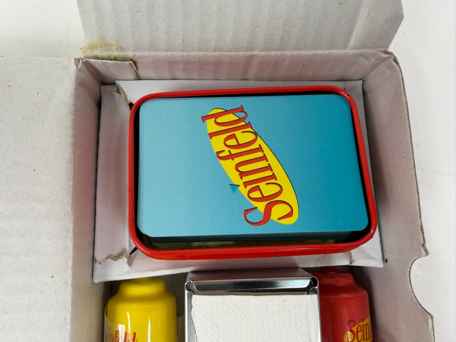 Seinfeld Themed Playing Cards With Condiment Bottles And Napkin Holder [Photo 5]
