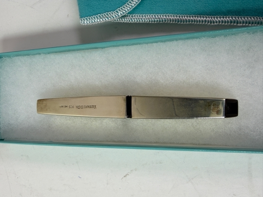 Tiffany & Co Sterling Silver Seam Ripper/Letter Opener With Box And Pouch 22.8g [Photo 4]