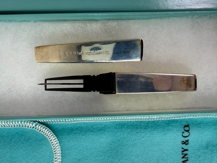 Tiffany & Co Sterling Silver Seam Ripper/Letter Opener With Box And Pouch 22.8g [Photo 2]