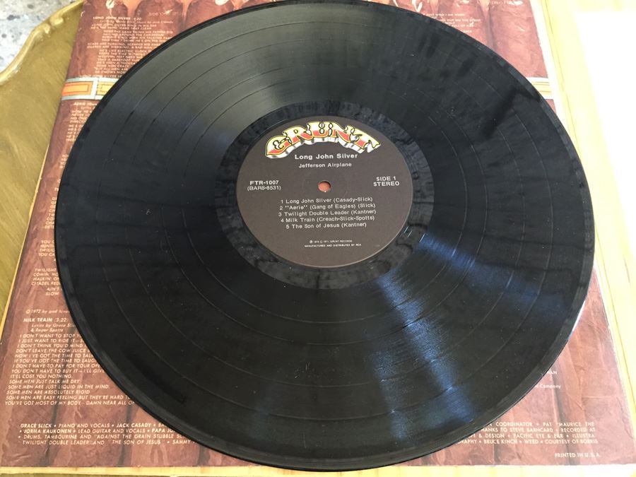 Jefferson Airplane ‎- Long John Silver - Grunt Records ‎- FTR-1007 [Photo 6]