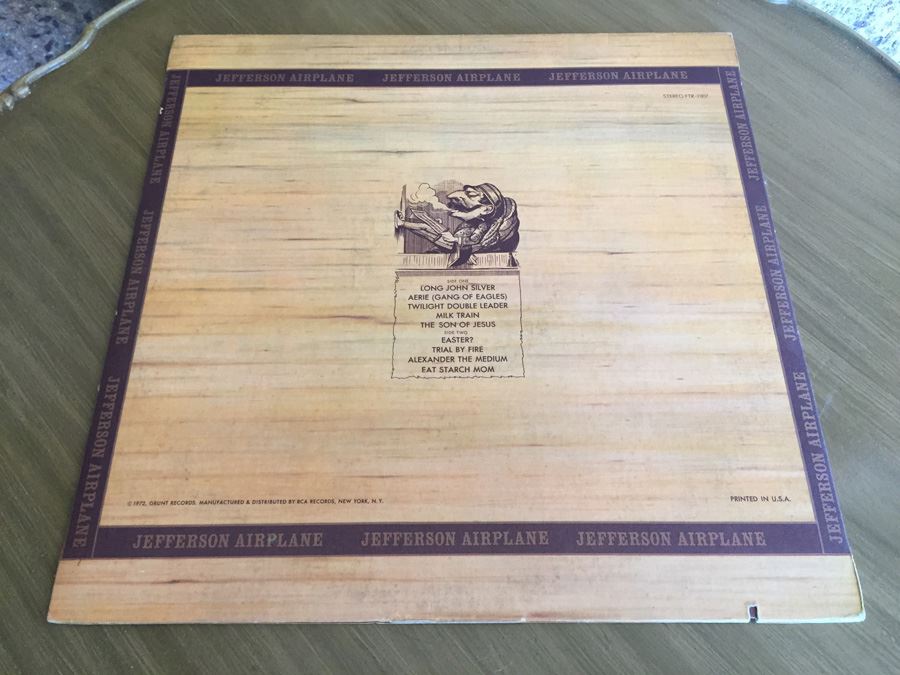 Jefferson Airplane ‎- Long John Silver - Grunt Records ‎- FTR-1007 [Photo 2]