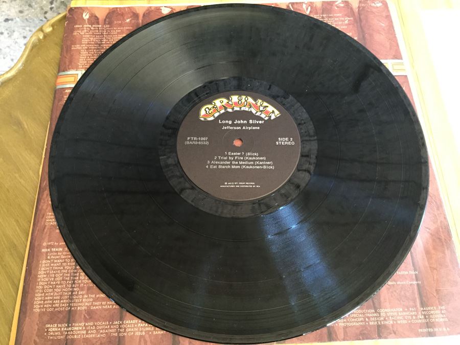 Jefferson Airplane ‎- Long John Silver - Grunt Records ‎- FTR-1007 [Photo 8]
