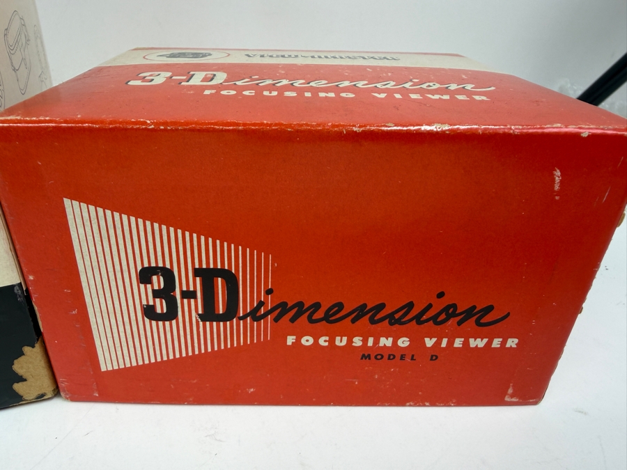 Vintage View Master Stereo System and 3-D Focusing Viewer Model D With Box [Photo 6]