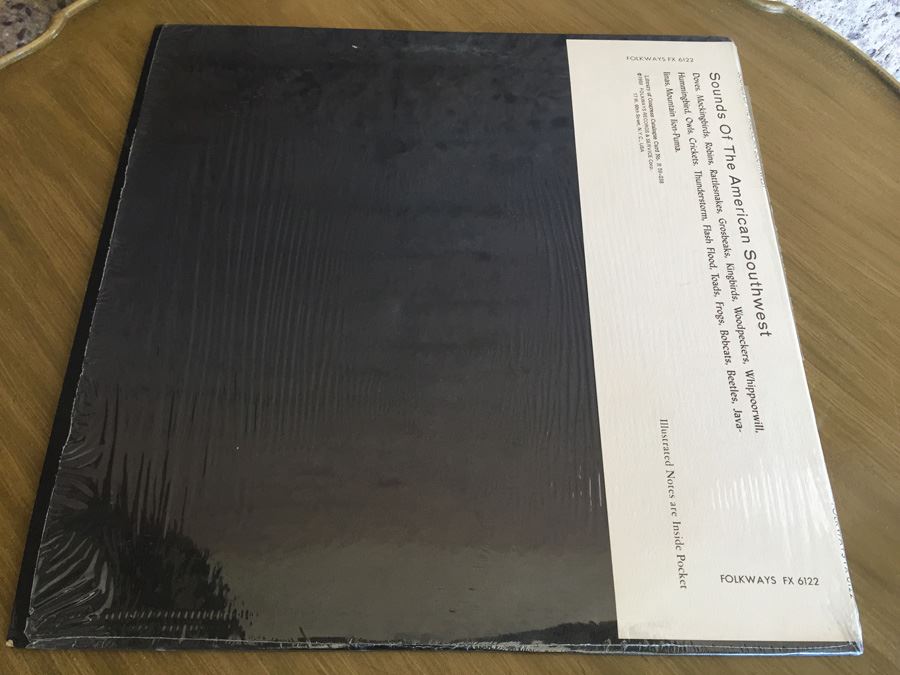 Charles M. Bogert ‎- Sounds Of The American Southwest - Folkways Records ‎- FX 6122 [Photo 2]