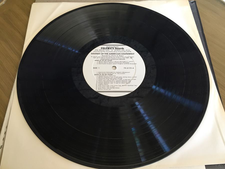 Charles M. Bogert ‎- Sounds Of The American Southwest - Folkways Records ‎- FX 6122 [Photo 8]