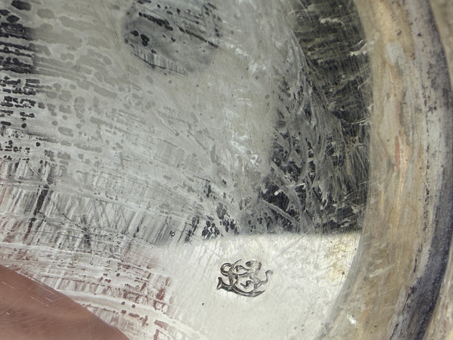 Vintage Poole Sterling Silver Lancaster Rose Water Pitcher With Ornate Floral Repousse Detailing 8'H 486.8g $1,297 Silver Melt Value [Photo 7]