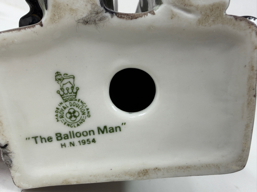 Vintage Royal Doulton Figurines From The Balloon Seller Series Including Old Balloon Seller #HN1315 Balloon Man #HN1954 Balloon Boy #HN29324 7'H - 8'H [Photo 8]