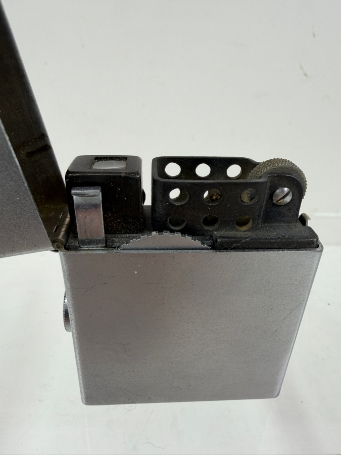 Rare Vintage Suzuki Optical Company Echo 8 Subminiature Spy Camera Hidden In A Silver Cigarette Lighter With Echor 15mm Lens [Photo 4]