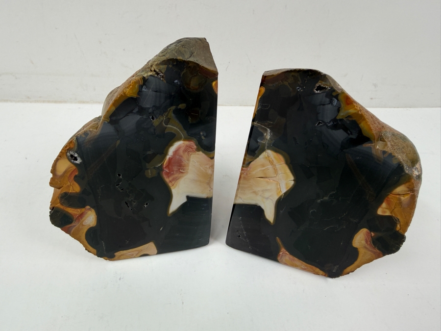 Polished Jasper Bookends 6'H [Photo 2]