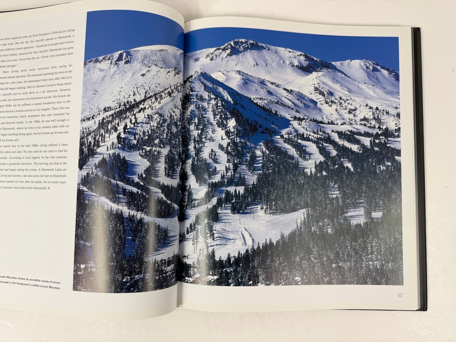 Author Signed Mammoth The Sierra Legend By Martin Forstenzer Mountain Sports Press 2002 Skiing Photography Book [Photo 9]
