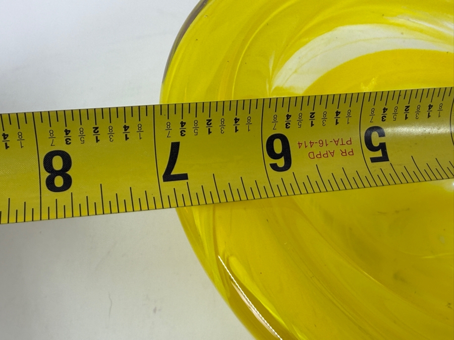 Kosta Boda Atoll Art Glass Bowl Designed By Anna Ehrner 7'W X 3.5'H [Photo 6]