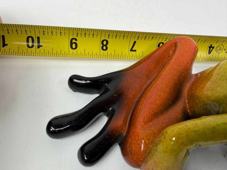 Mama Mia Frog Figurine From The Kitty's Critters Collection Designed By Kitty Cantrel 10'W X 4.5'H [Photo 6]